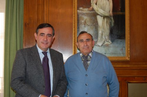 REUNIÓN ENTRE EL PRESIDENTE DE LA DIPUTACIÓN Y EL ALCALDE DEL AYUNTAMIENTO DE LICERAS